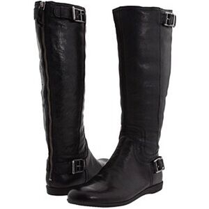 Nine West Newsflash Leather Knee High Boots